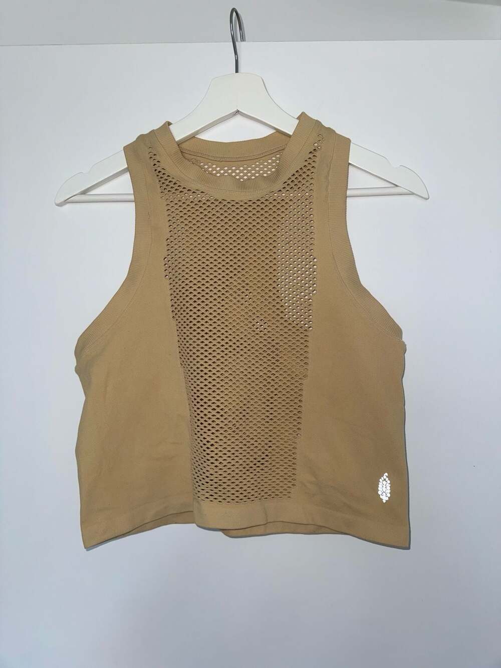 FP Movement Seamless Mesh Tank Top Tan Size XS/S